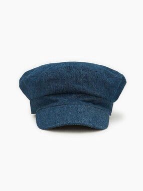 NWOT Denim Nautical Cap